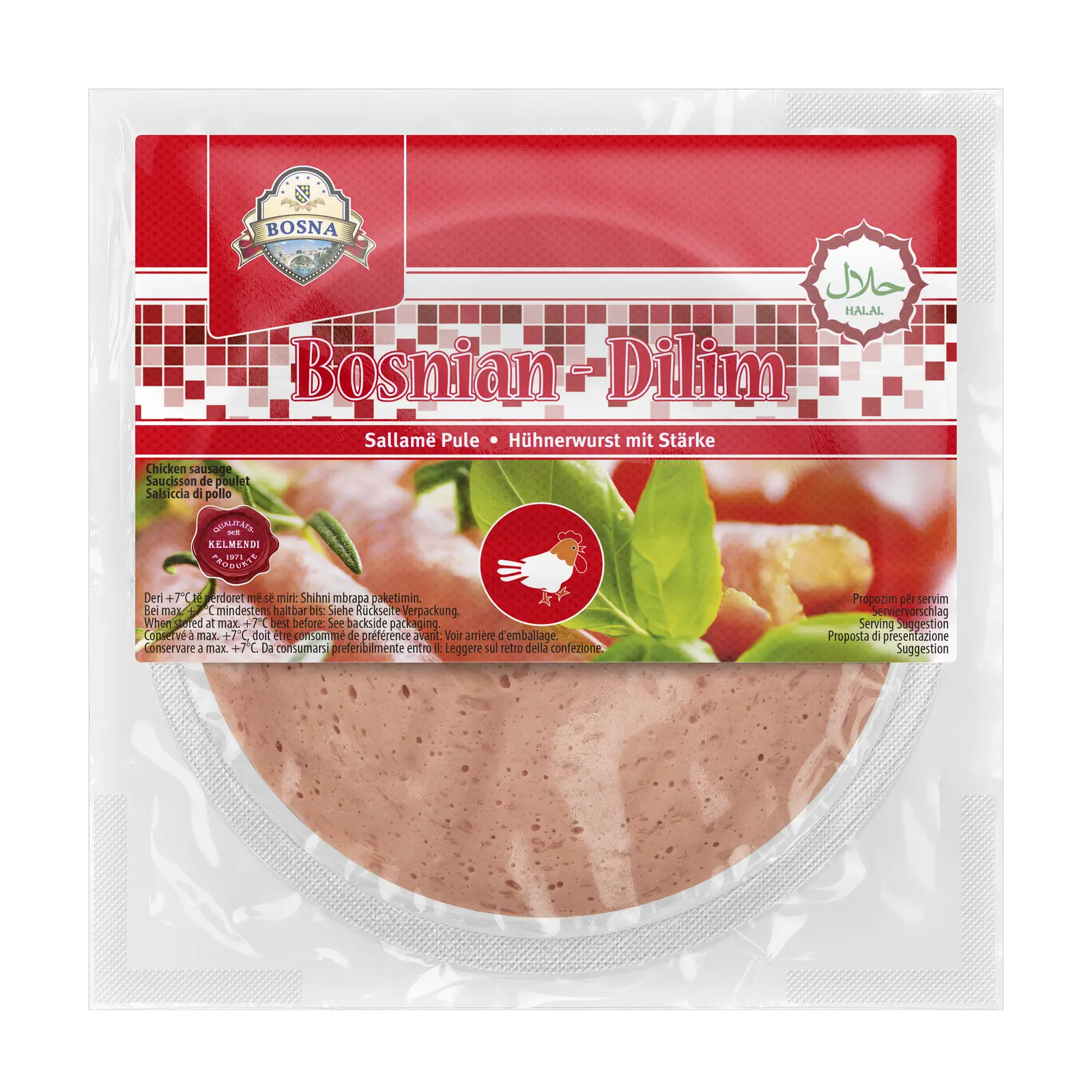 Bosna Halal, Sallam i prere pule, 200g